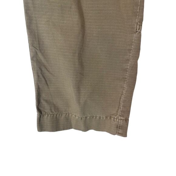 J. Crew Beige City Fit Broken-In Chino Capri Cropped Cotton Pants Women Sz 8 - Picture 5 of 11